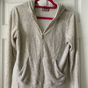 Juicy Couture velour hoodie